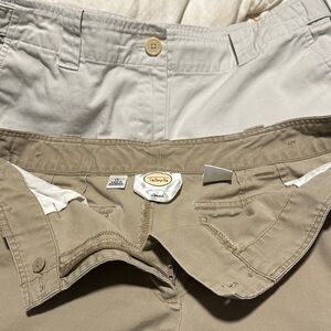 Talbots kahakis Casual Stretch Shorts‎ 2 pairs  size 12